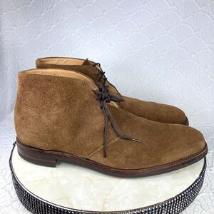 Charles Tyrwhitt Chukka Boots Men 13 Brown Suede Classic Preppy Indie Ankle Shoe